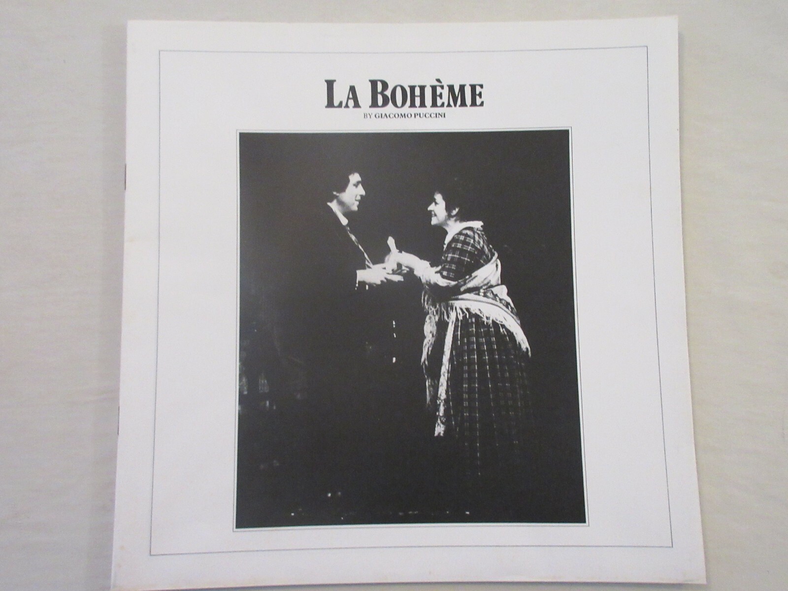 The Royal Opera La Boheme Laser Disc Extended Play