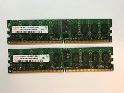 2x4GB PC2-3200 DDR2-400 240PIN Registered Server RAM Kit KTM2865//8G 8GB