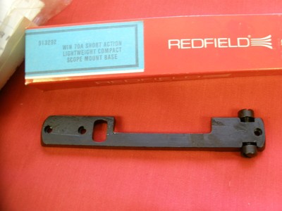 scarce REDFIELD JR-70SA LWT COMPACT base for WINCHESTER model 70 Short