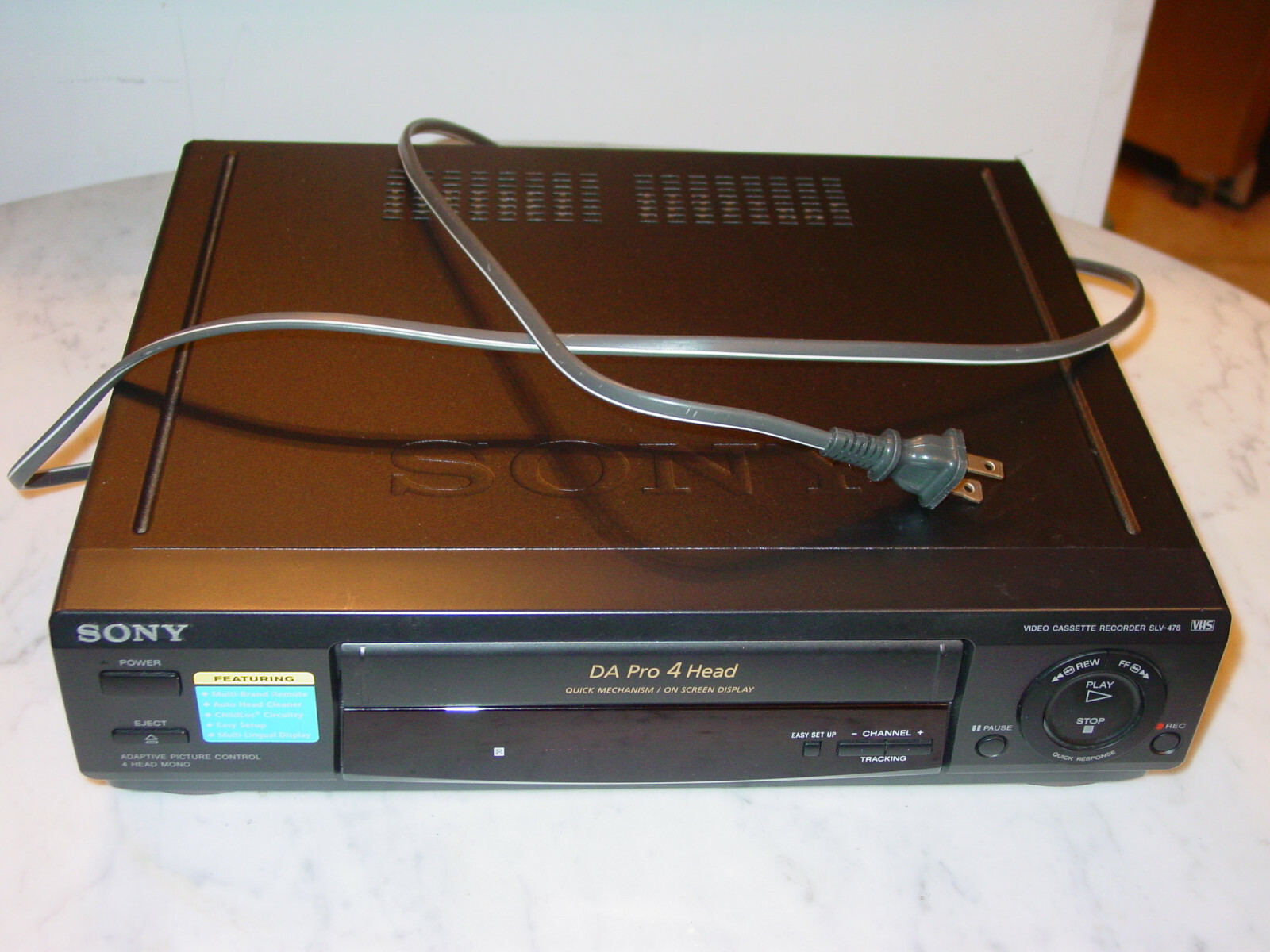 その他 SONY VIDEO CASSETTE RECORDER Sony EV-S800 Video 8 Linear Skate 8mm Video Cassette Player