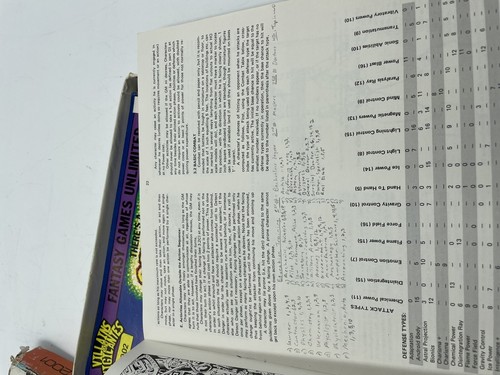 Vintage Villains and Vigilantes Box Set Role Playing Game 2nd Ed 2001 (1982)