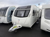 Sprite Major 6 Side Dinette Fixed Bunk Beds