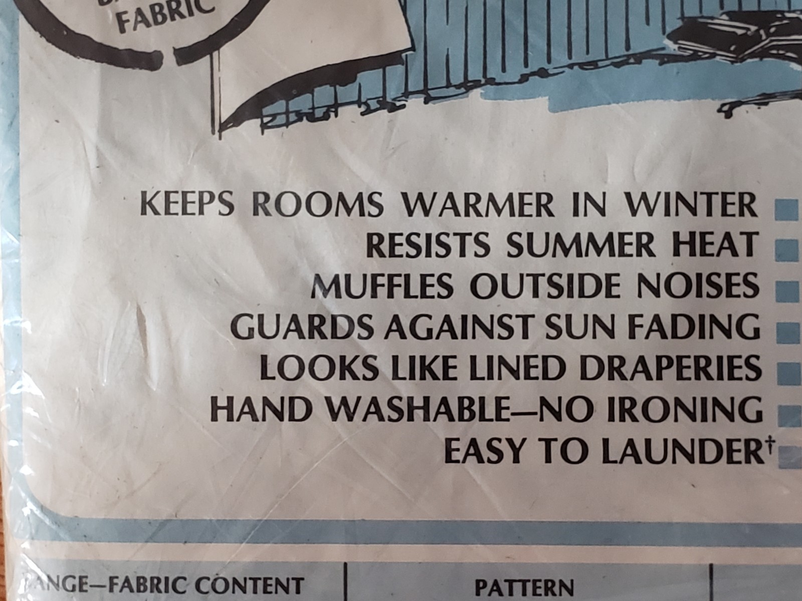 1 pr Vtg 1960s/70s Green white Pleated Fiberglass Drapes 50