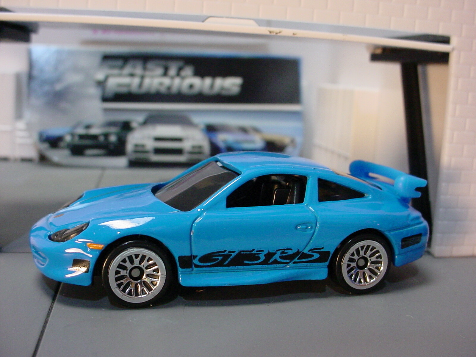 2020 FAST & FURIOUS design PORSCHE 911 GT3 RS ☆blue☆FAST FIVE