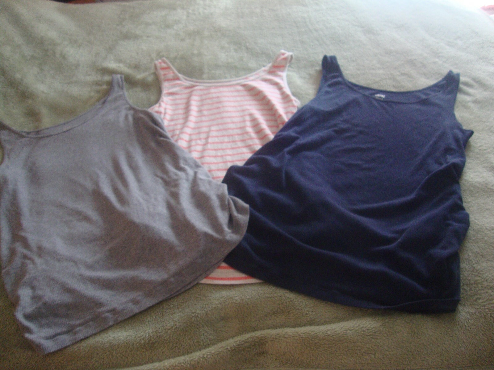 Lot of Spring Maternity Clothes, Motherhood, Old Navy, Indigo Blue, Size XL, L