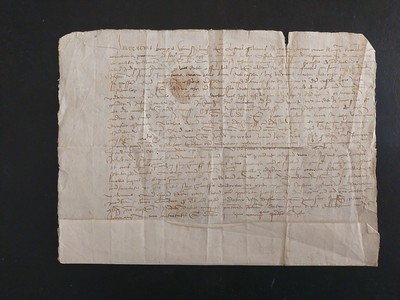 1496 - Aix-en-Provence, famille de BOMPAR, sceau