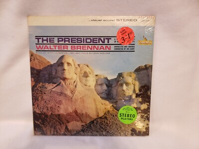NEW! The President A Musical Biography Of Our Chief Executives LP Walter Brennan
