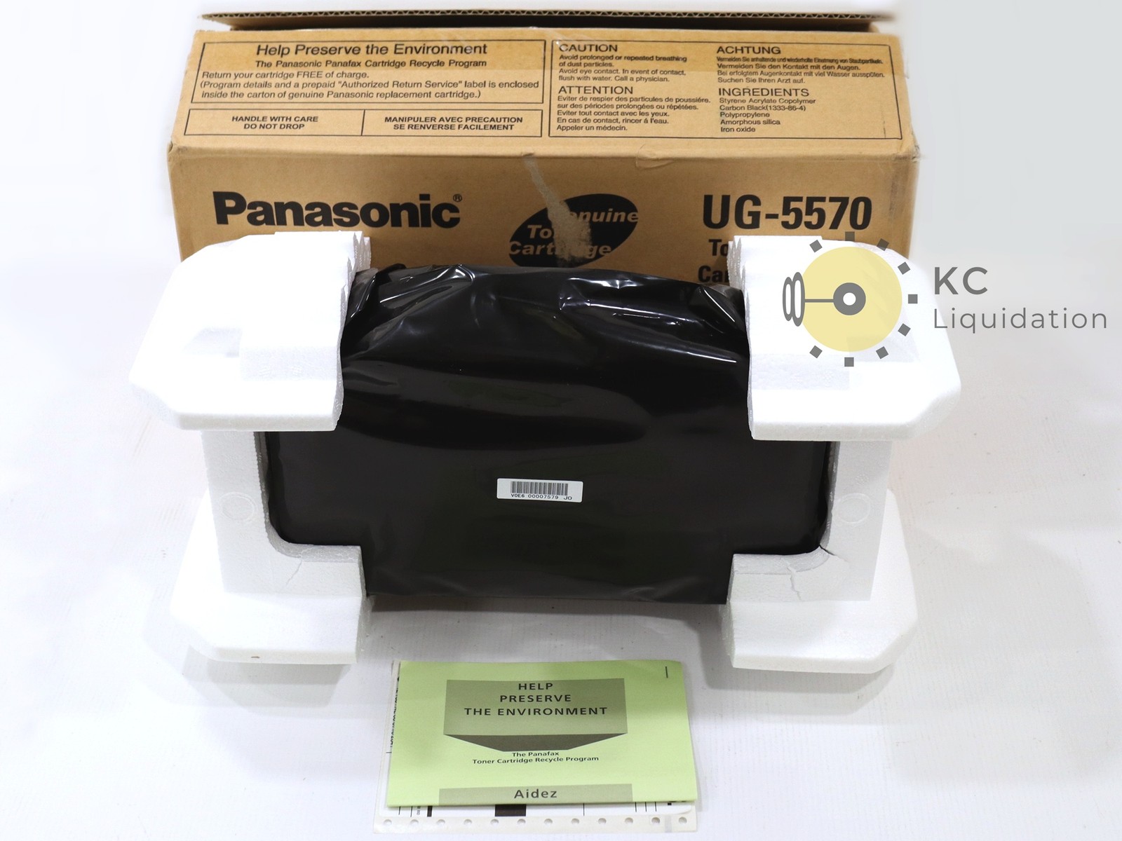 Panasonic UG-5570 Black Toner Cartridge
