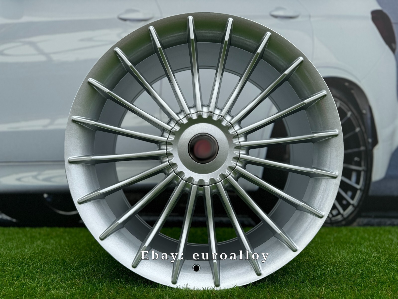 New 20 inch 5x112 ALPINA style SILVER Alloy wheels for BMW