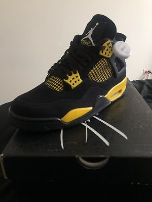 Air Jordan 4 Retro Thunder 2023 Men DH6927-017 GS 408452-017