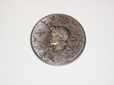 Grenoble 1968 -  Olympic Participation Silver Medal w/ Original Box RARE