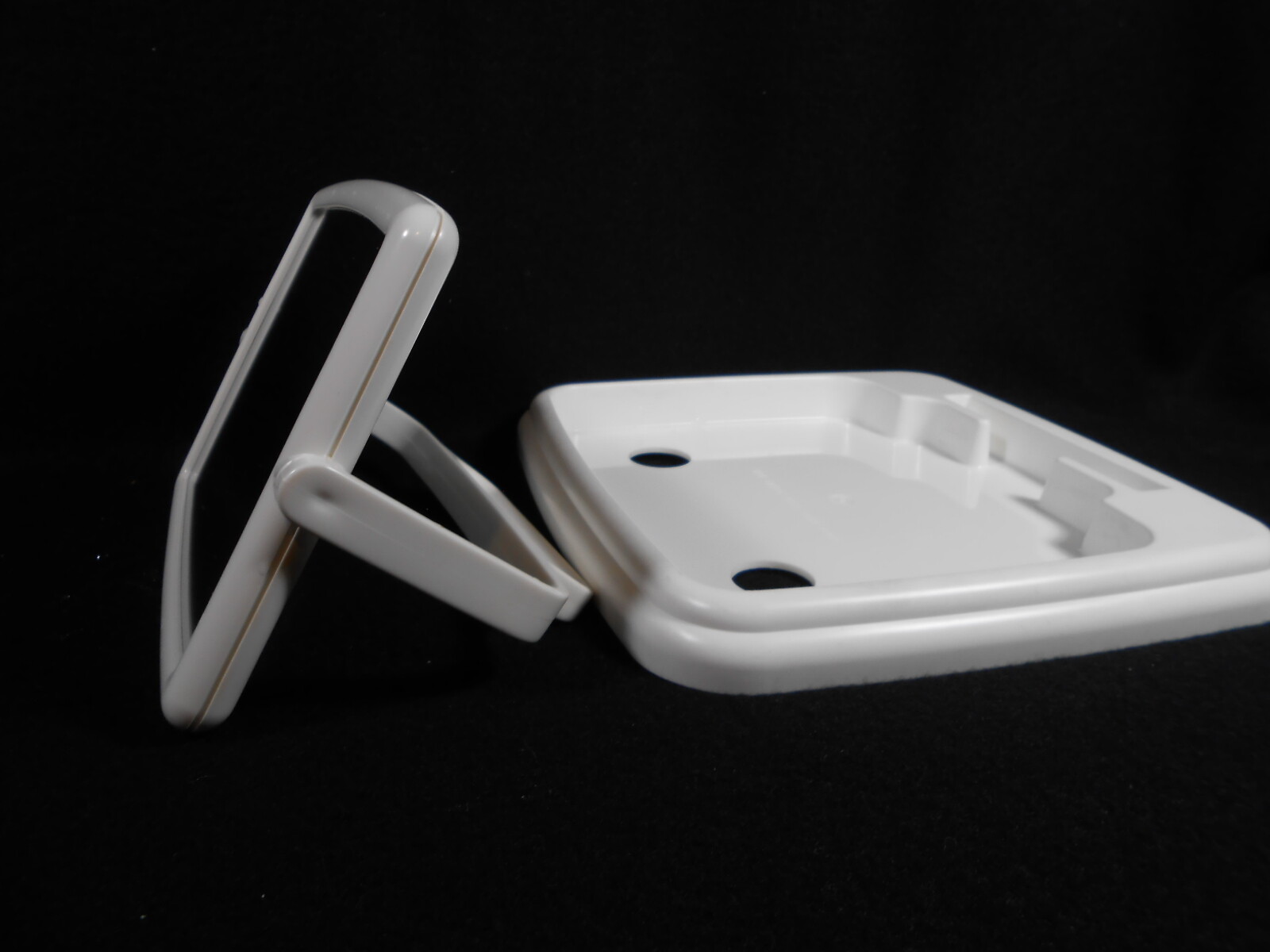 Vintage Mary Kay Consultant Demonstration Makeup Tray with Dual Mirrors White