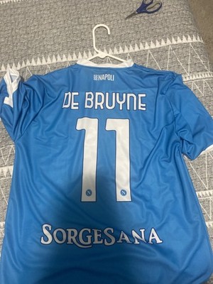 サイズ：M ナポリ スペシャルジャージ 【DE BRUYNE 11 番】 サイズ：M ナポリ スペシャルジャージ 【DE BRUYNE 11 番