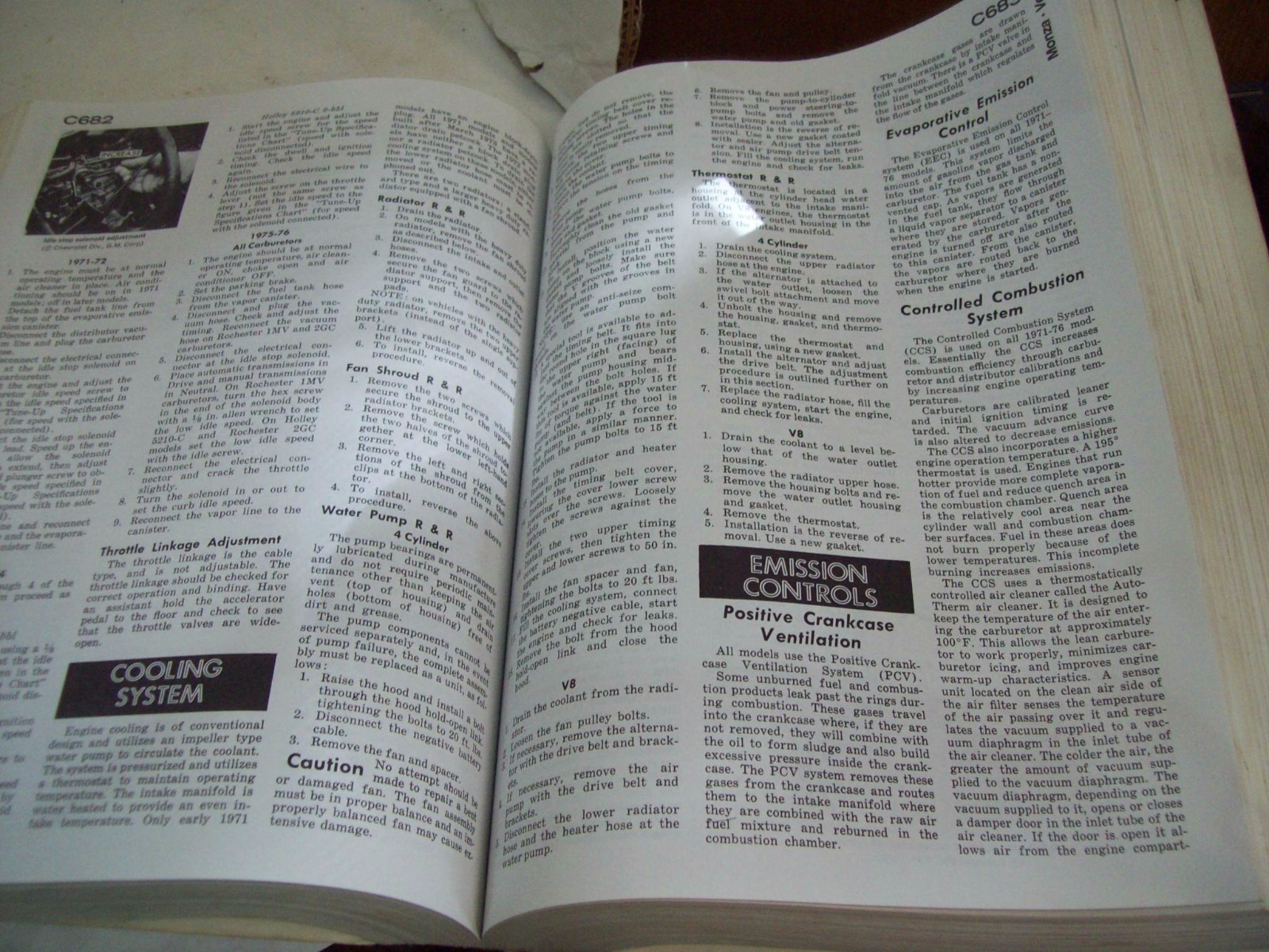 Chilton's Auto Repair Manual 1976, American Cars 1969-1976