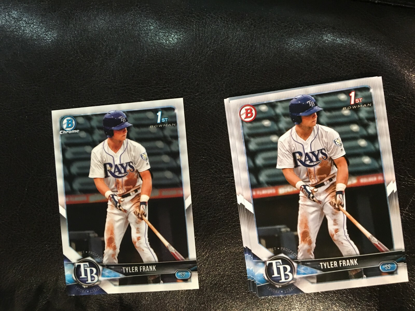 TJ BLAND｜DRAFT PAC 156 2018 Bowman Draft BD-156 Tyler Frank Orange #/25 | eBay