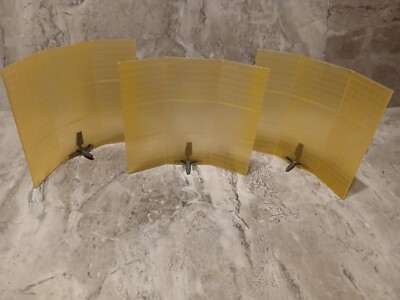 World of Halo Energy Drop Shield Walls Lot of 3 UNSC Checkpoint Set Use W GI Joe