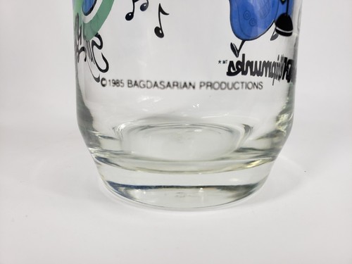 Vintage 1985 The Chipmunks Simon Collectors Glass Bagdasarian Productions (250)