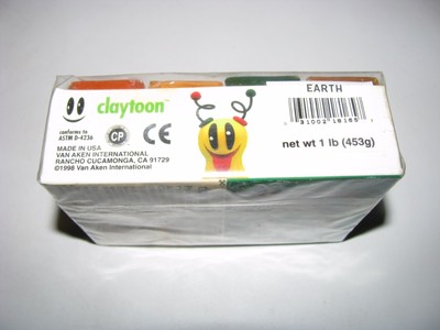 Claytoon Set Earth Colors 18165 crafts sculpting molding