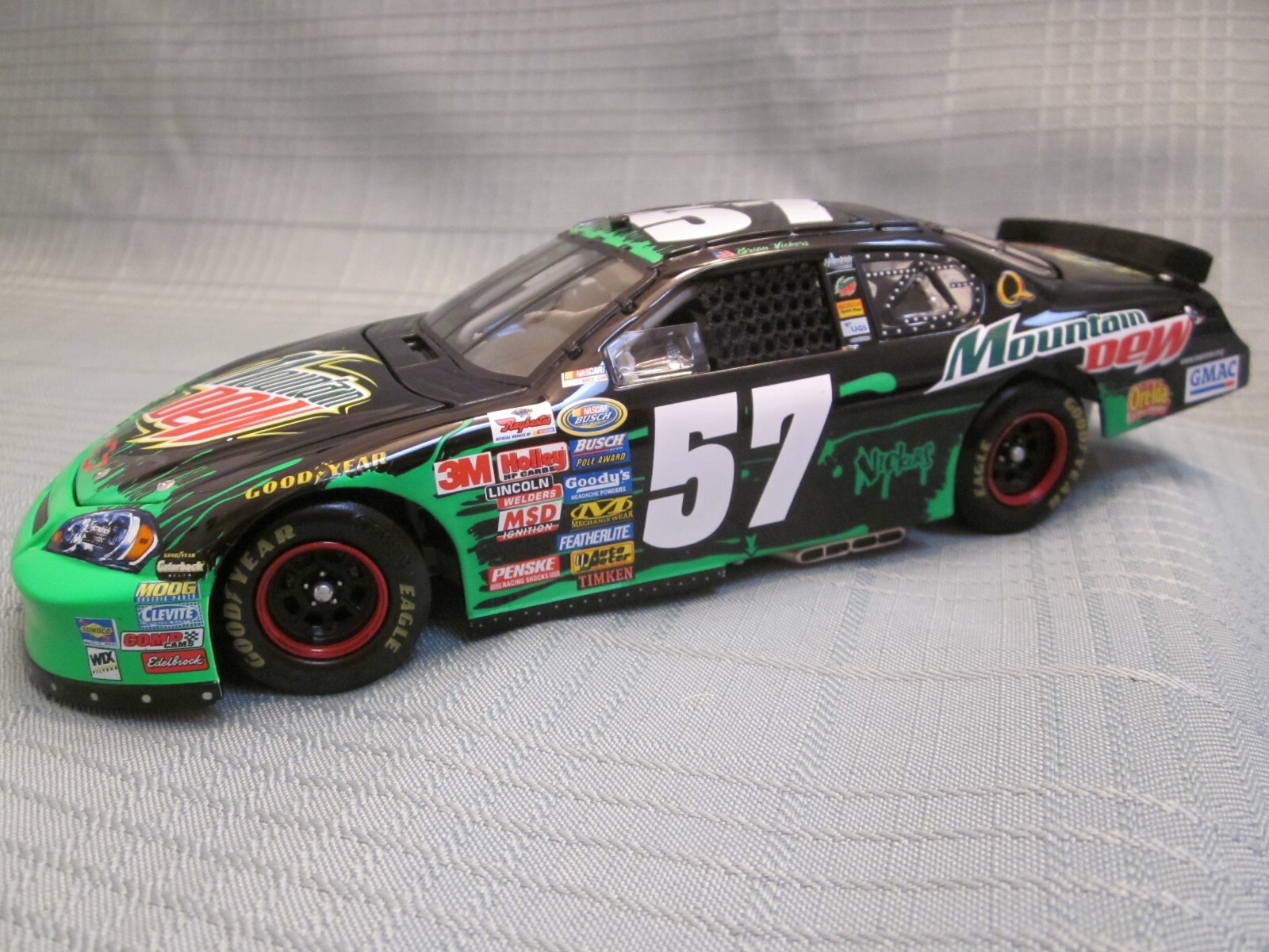 Mountain Dew Brian Vickers ジャケット XL/XXL - Vintage RARE Brian Vickers Nascar Mountain Dew