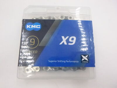 KMC X9 Nickel Plated 9-Speed Chain Bike Narrow Sports Chain