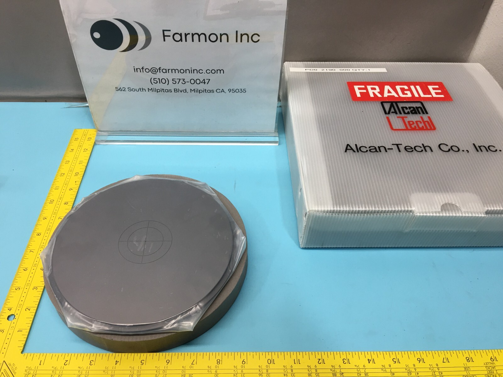 ALCAN-TECH PD0-2190-000 GRAPHITE PLATE, 154329