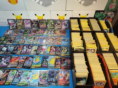 Huge pokemon 500+ card LOT! Ultra Rare V/GX | Holos | Rare | Birthday Gift 