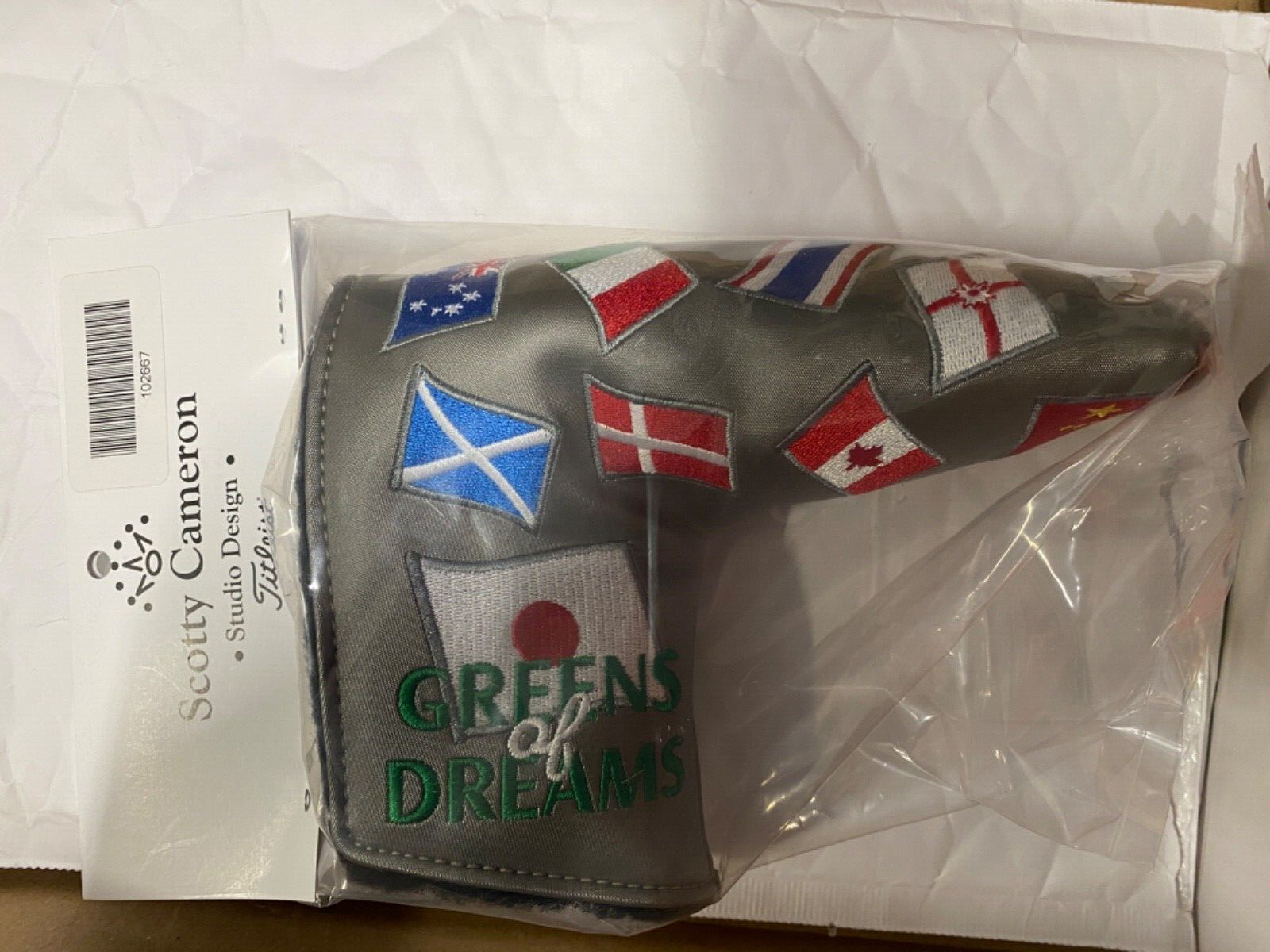 Sealed Scotty Cameron 2020 HEADCOVER Masters Special Limited Greens of Dreams