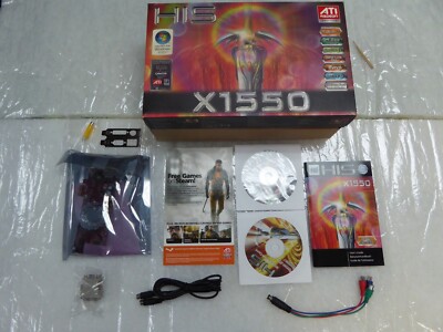 HIS Radeon X1550 GPU