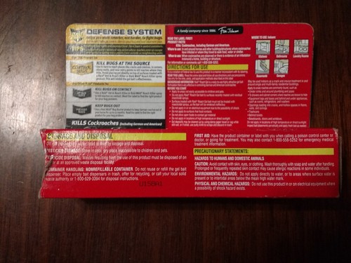 Raid Roach Gel 1.5 oz Tube Kills All Common Roaches Defense System