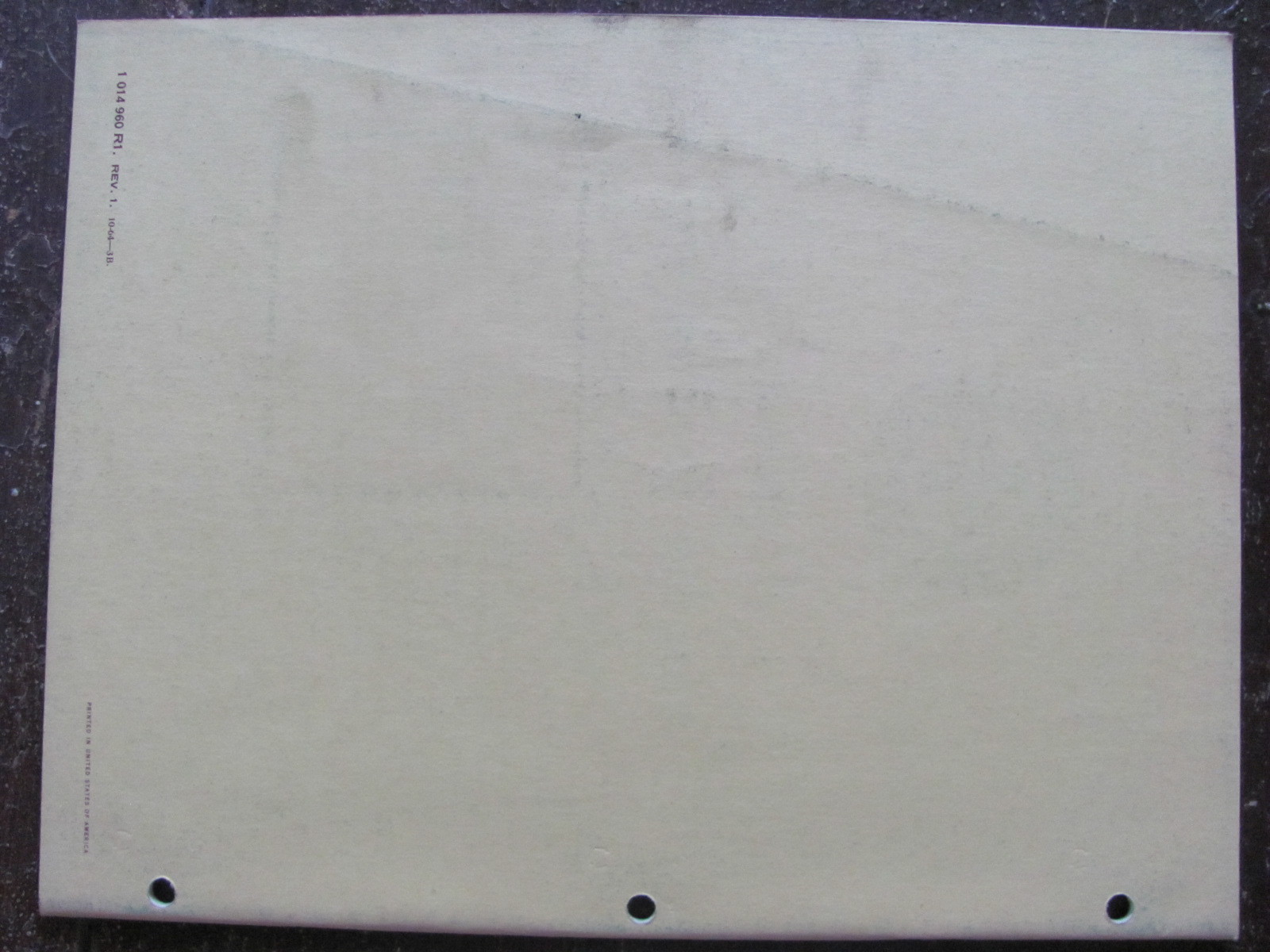 IH International UB220 UB240 UB264 Power Unit Operators Manual