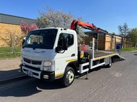 2019 FUSO Canter 7C18 47 Auto Crane Mounted Diesel Automatic