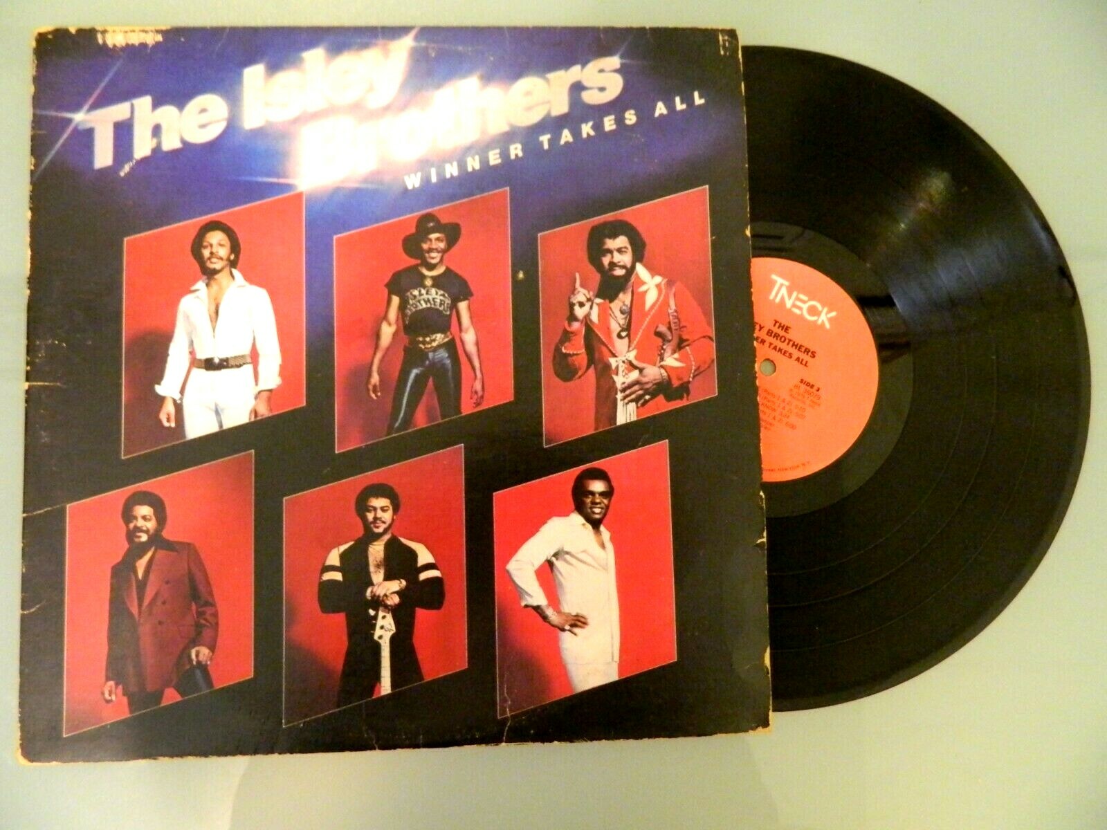 The Isley Brothers ‎– 4枚 ORIGINAL . 1979 THE ISLEY BROTHERS WINNER TAKES ALL 2 Discs