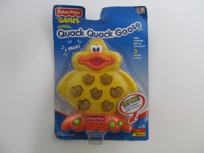 Fisher Price Quack Quack Goose Electronic Game Ages 3 and Up Vtg PACKAGE DAMAGE