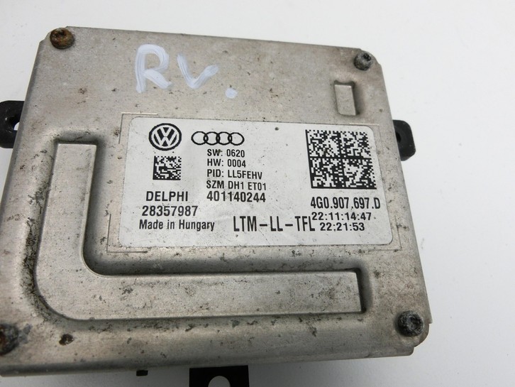 Skoda Octavia VRS III 5E 12-16 Xenon Vorschaltgerät Rechts Skoda Octavia VRS III 5E 12-16 18.12.2014 4G0907697D... Vorschau 4