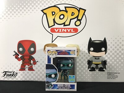  SDCC 2019 MINN-ERVA Funko Pop! Figure Captain Marvel - 487  IN HAND NIB