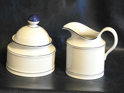 Seltmann Weiden Dorothea Vegetable Bowl China Blau Blue and White Large 10 12 Serving Bowl Bone China Bavaria West Germany Vegetable Bowl