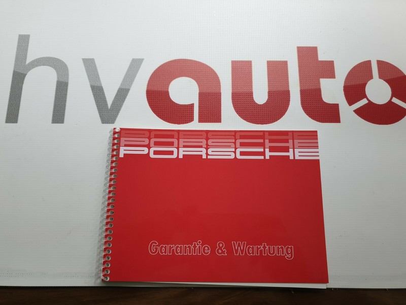 Original Scheckheft Garantie & Entretien Porsche 964 C2&C4 944 S2&Turbo 928
