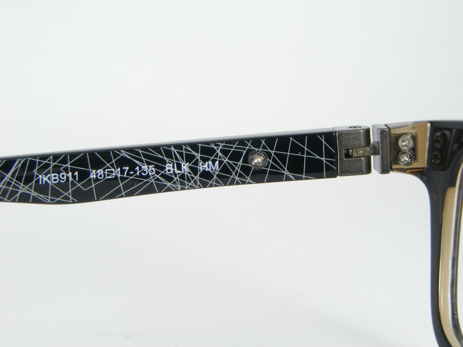 NEW W/ TAG IRONKIDS IKB911 BLK BLACK EYEGLASSES GLASSES FRAME Kids 48-17-135mm