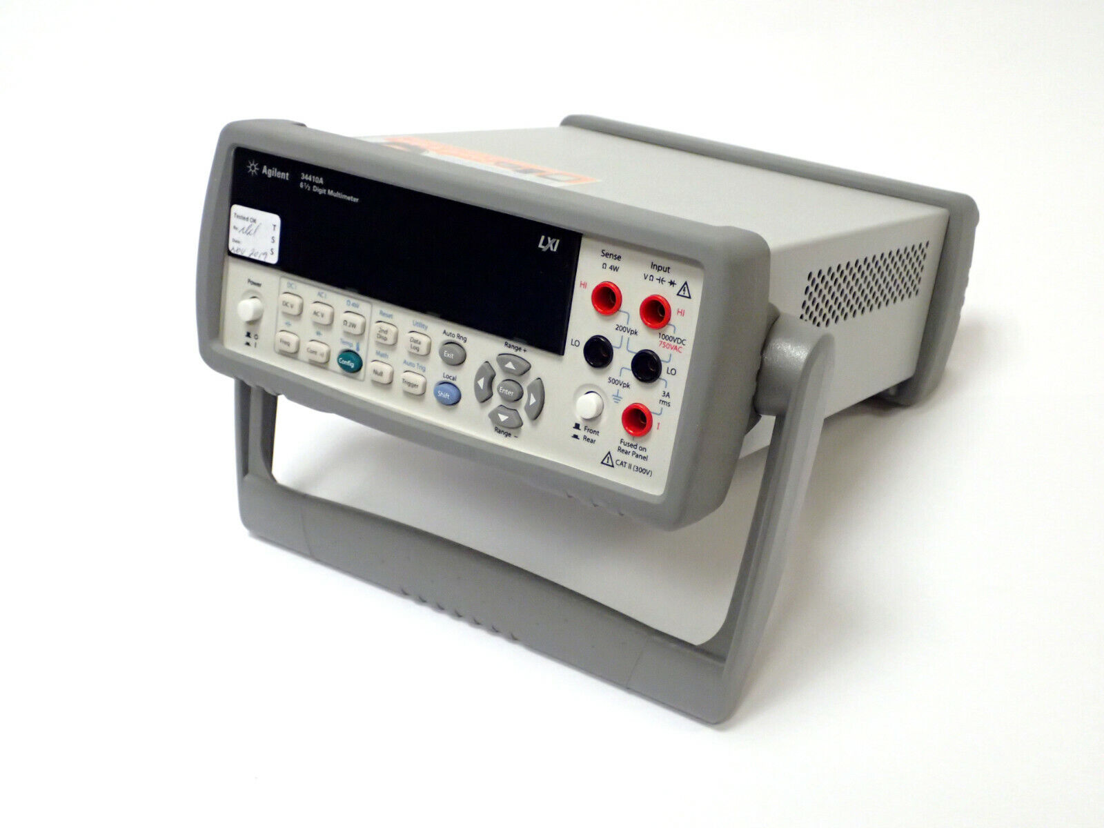 AGILENT 34410A HIGH PERFORMANCE DIGITAL MULTIMETER 6.5 DIG AGILENT 34410A HIGH PERFORMANCE DIGITAL MULTIMETER 6.5 DIG