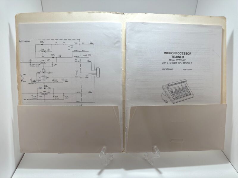Heathkit ETW-3800 Microprocessor User Manual & Schematics