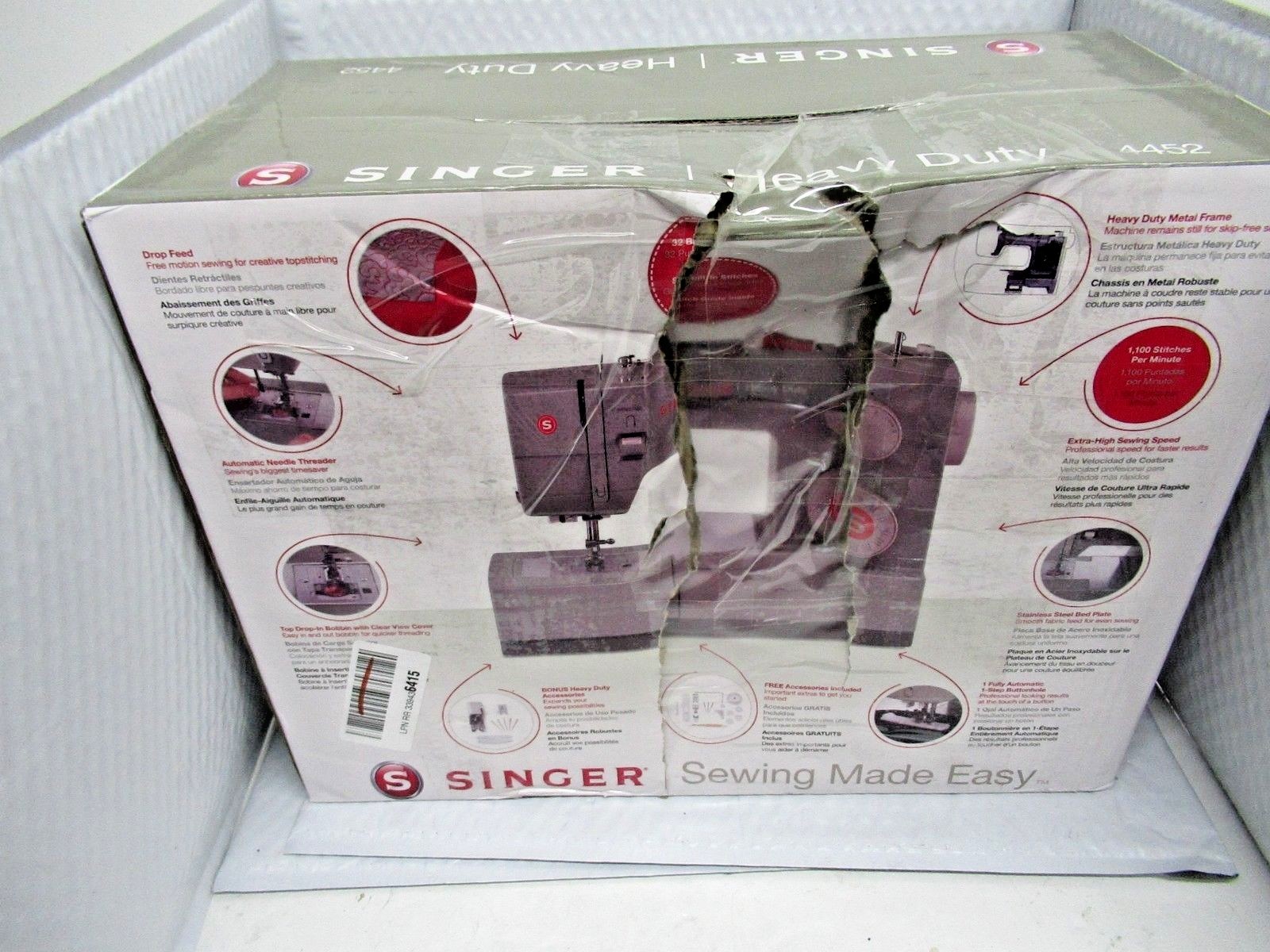 SINGER | Heavy Duty 4432 Sewing Machine with 32 Built-In Stitches, Automatic