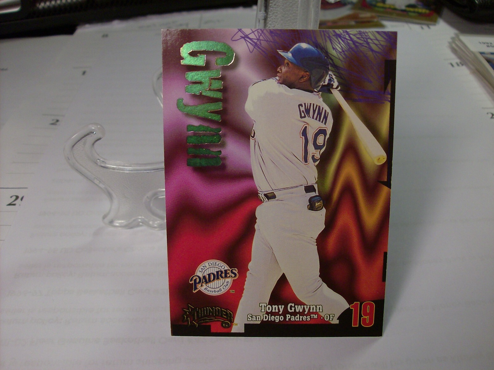 ゲームセンター・ゲームカード SKYBOX TONY GWYNN 1998 Skybox
