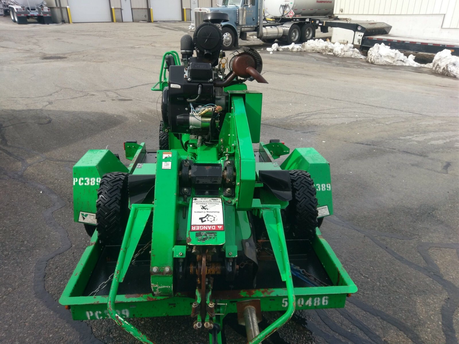 2013 VERMEER SC252 STUMP GRINDER w/TRAILER