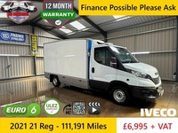 2021 21 Reg Iveco Daily 2.3 35S14 LWB Fridge Freezer 8 Speed Hi-Matic Auto + VAT