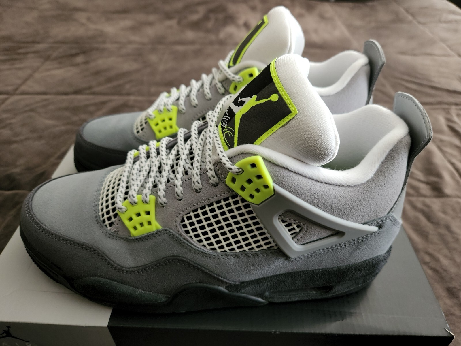 2020 Nike Air Jordan 4 Retro SE Neon 95 Size 8 [CT5342 007 2020 Nike Air Jordan 4 Retro SE Neon 95 Size 8 [CT5342 007