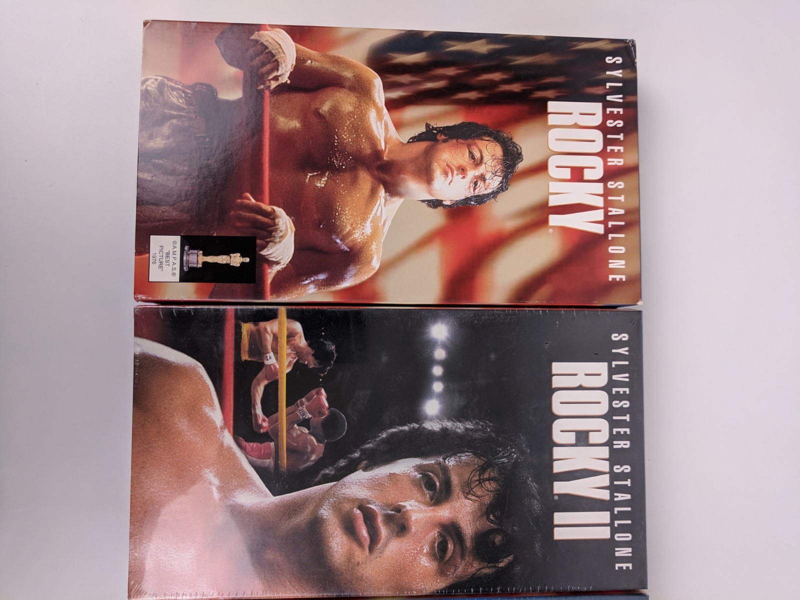 The Rocky Anthology (VHS, 2001, 4-Tape Set) 1 2 3 4 Classic Movie Stallone