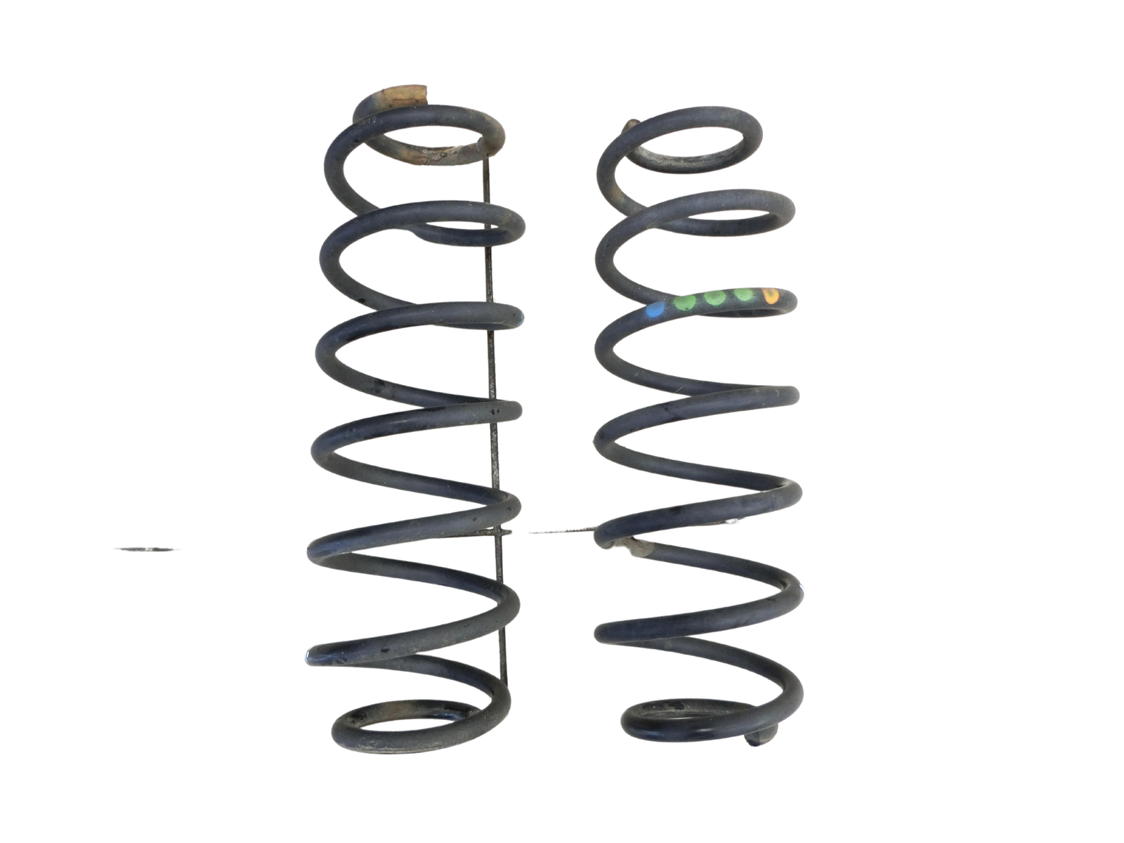 Seat Ibiza SC 6J 08-12 3T Feder Hinten Links 1xOrange 3xGrün 1x Blau  - Bild 1