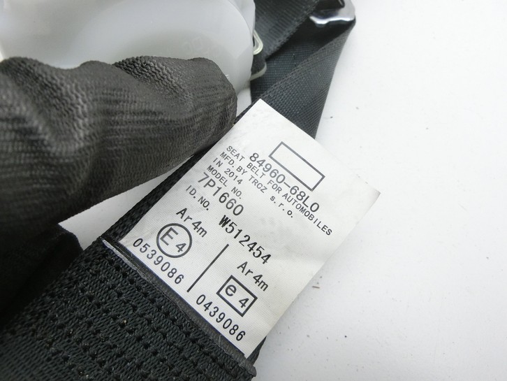 Suzuki Swift IV NZ 13-17 5T Gurt Sicherheitsgurt Links Hinten Suzuki Swift IV NZ 13-17 23.12.2015 84960-68L0 7P1660... Bild 4