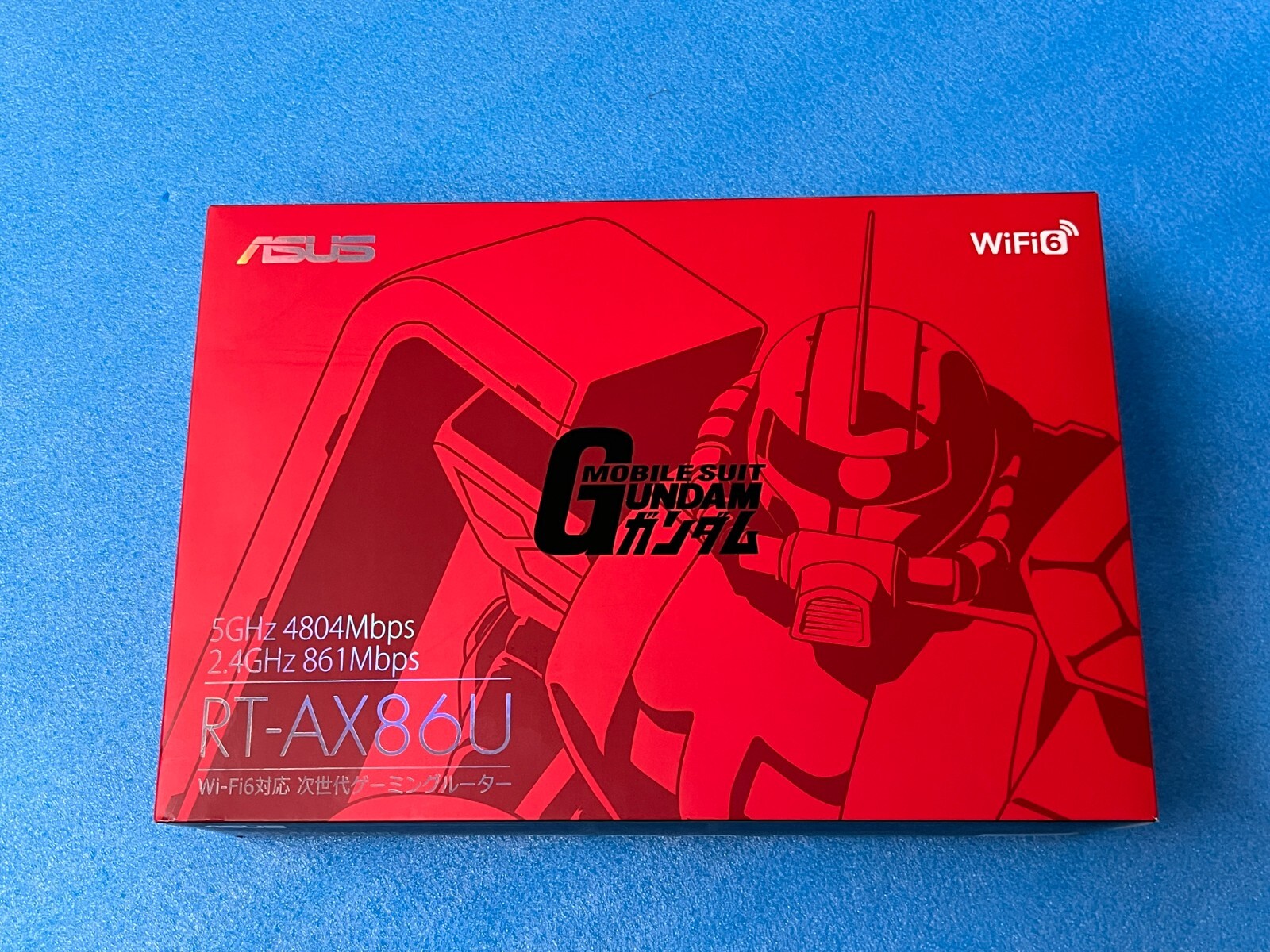 ASUS RT-AX86U ZAKU II EDITION Dual Band WiFi 6 Gaming Router ASUS RT-AX86U ZAKU II EDITION Dual Band WiFi 6 Gaming Router