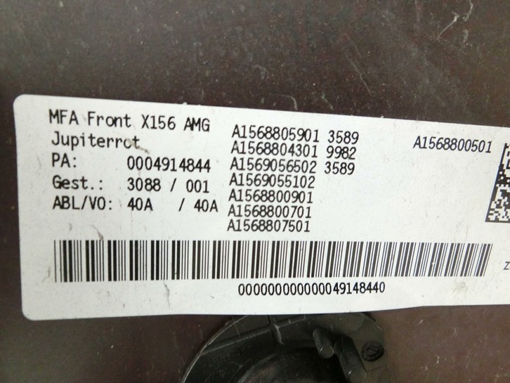 Mercedes-Benz GLA-Klasse X156 Stoßstange Stoßfänger Frontschürze Vorne Mercedes-Benz GLA-Klasse X156 A1568805901... Vorschau 8